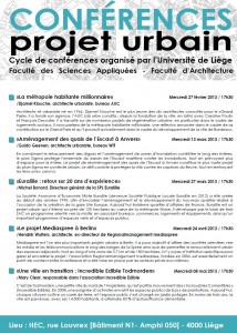 Conférence projet urbain