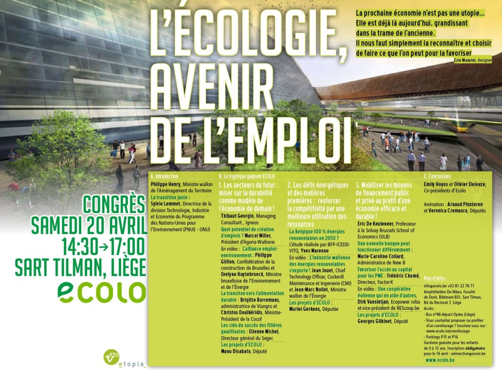 Congrès emploi du 20 avril
